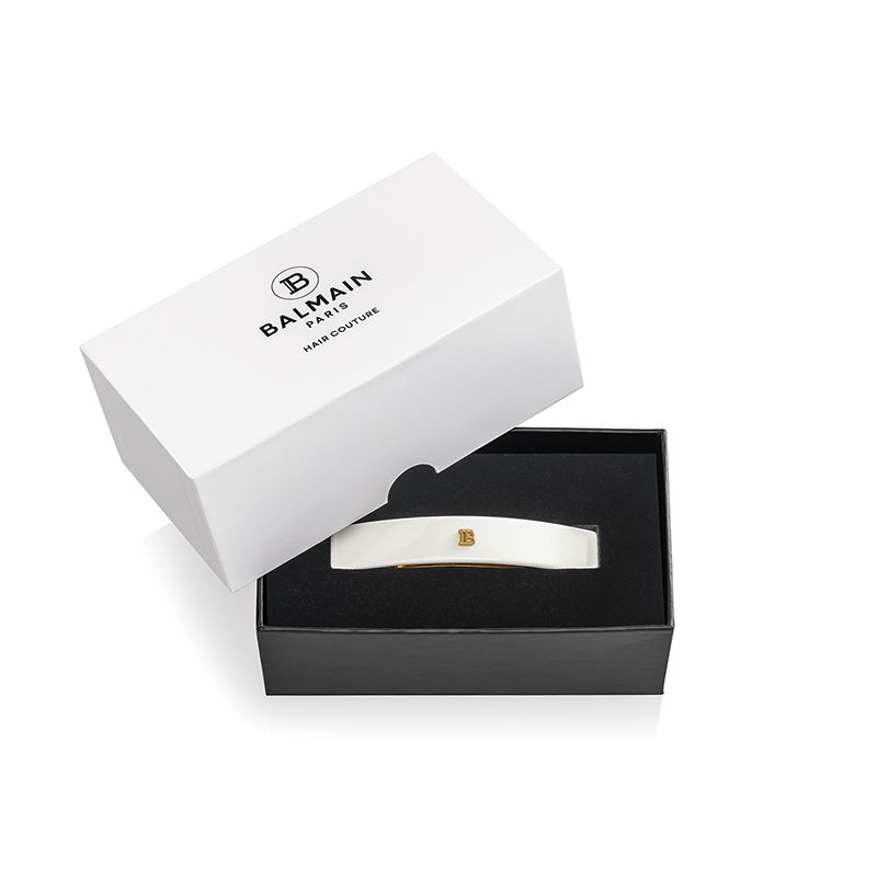 Barrette pour Cheveux Medium White