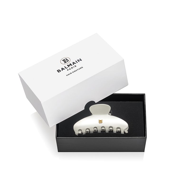Pince à Cheveux Medium White