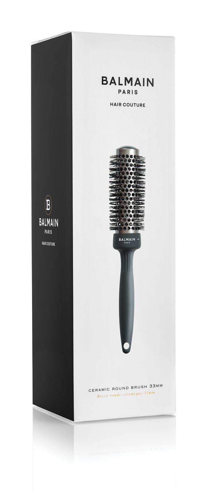 Professional Ceramic Round Brush Black 33mm