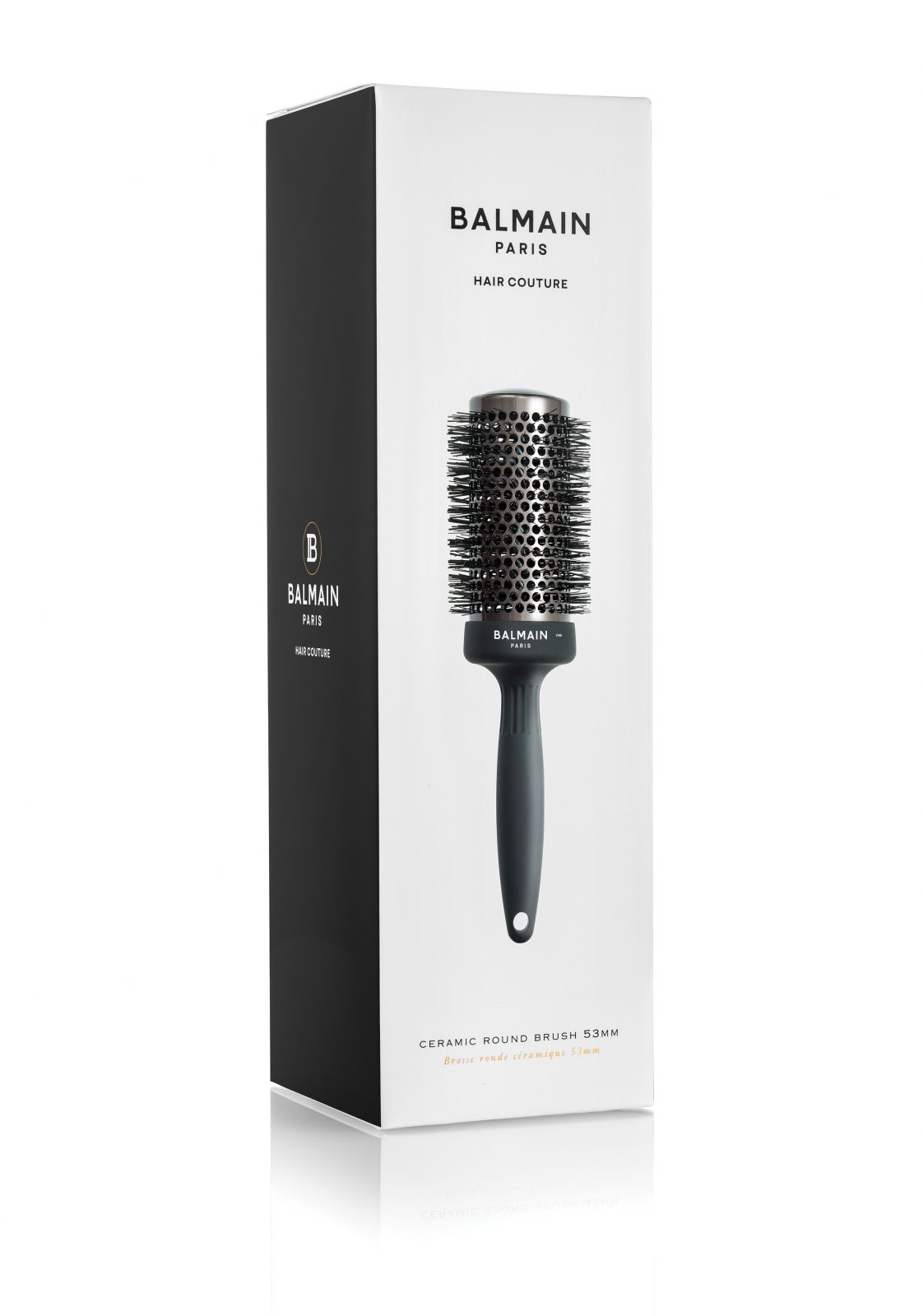 Professional Ceramic Round Brush Black 53mm