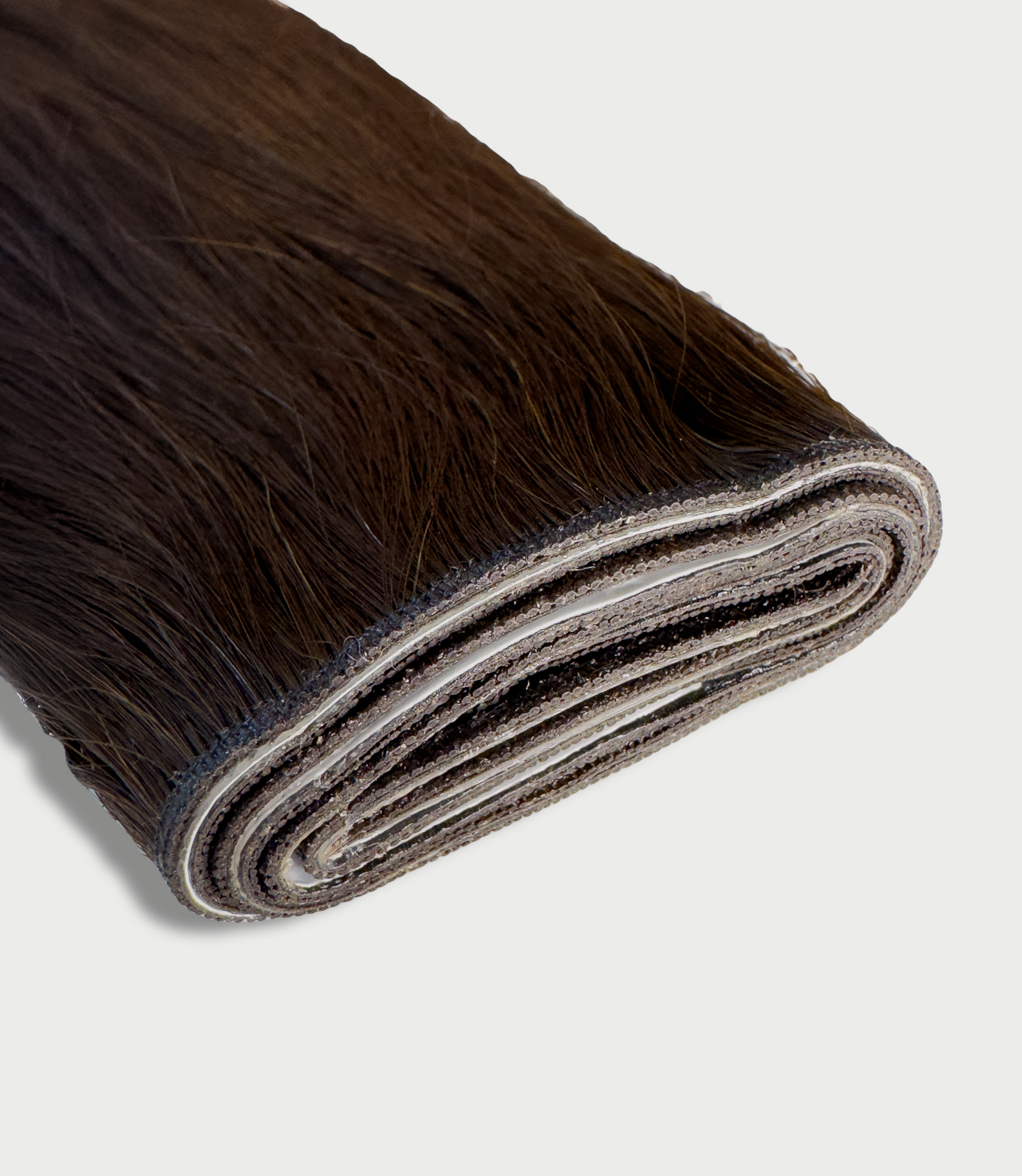 Unsichtbare Longtape Extensions in dunkelbraun - 60cm