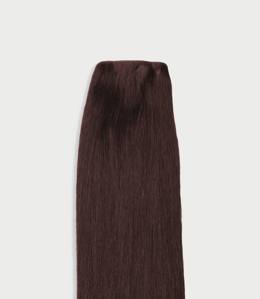 Invisible Longtape Extensions - Red Brown 35cm