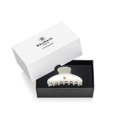 Pince à Cheveux Medium White