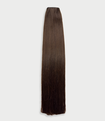 Invisible Longtape Extensions - Dark Brown 35cm